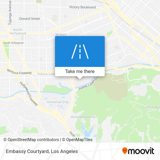 Embassy Courtyard map