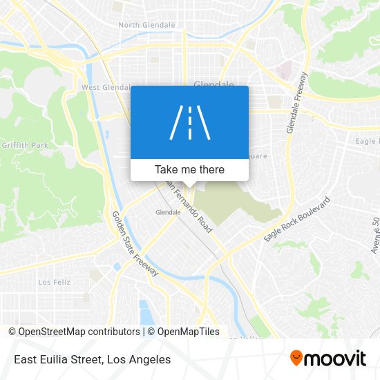 East Euilia Street map