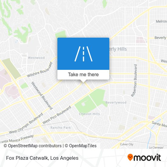 Mapa de Fox Plaza Catwalk