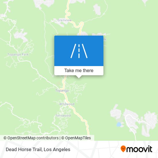 Dead Horse Trail map