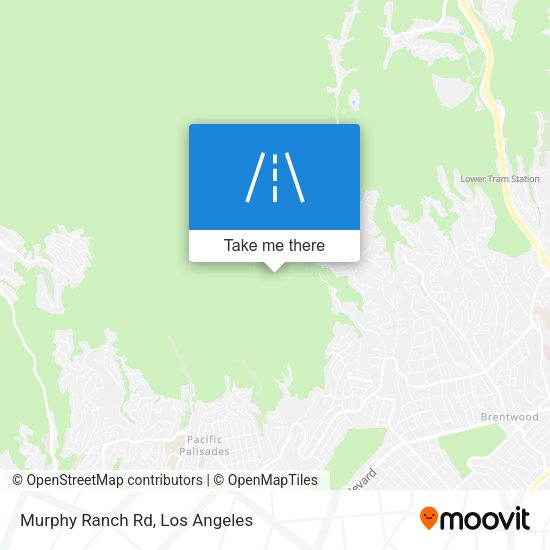 Murphy Ranch Rd map