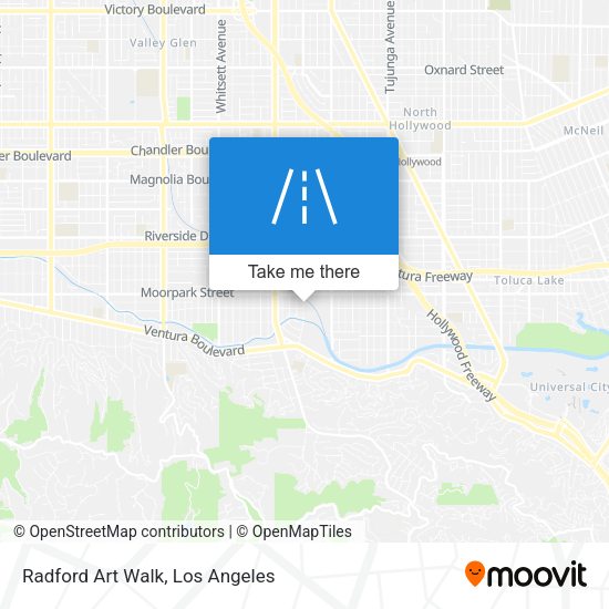 Mapa de Radford Art Walk