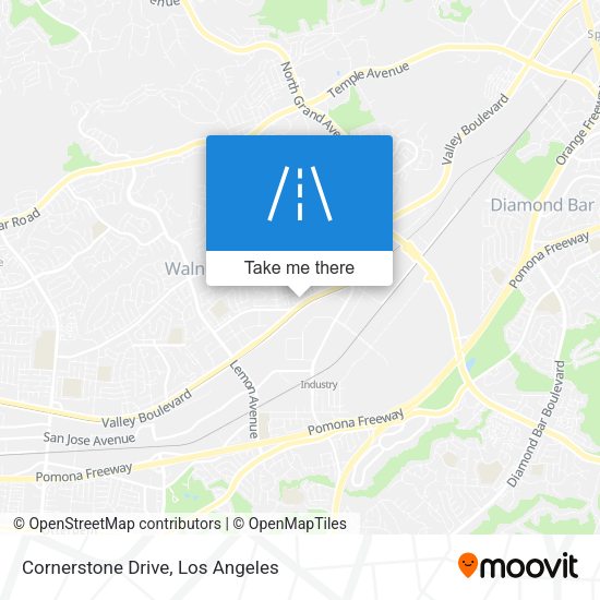 Mapa de Cornerstone Drive