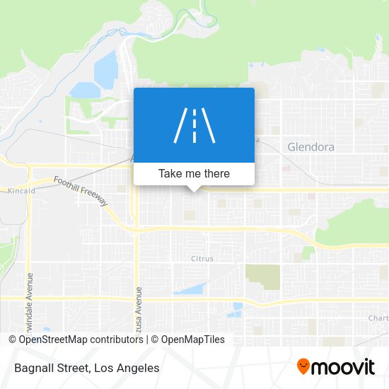 Bagnall Street map