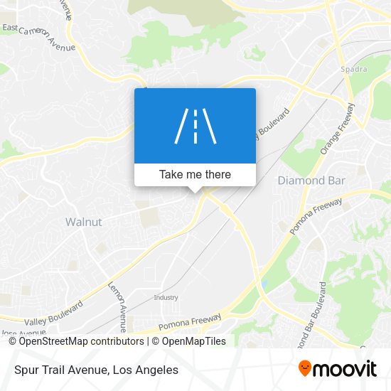 Spur Trail Avenue map