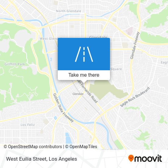 Mapa de West Euilia Street