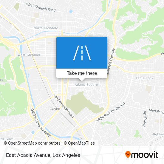 Mapa de East Acacia Avenue