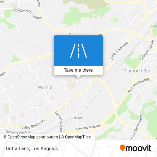 Mapa de Dotta Lane