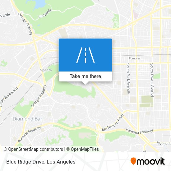 Mapa de Blue Ridge Drive