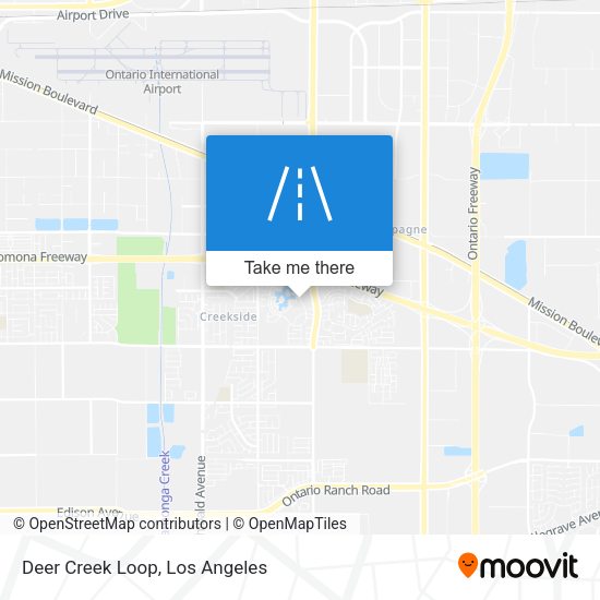 Mapa de Deer Creek Loop
