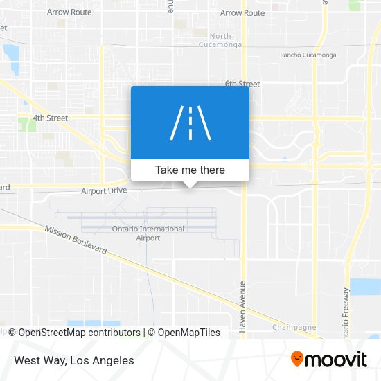 Mapa de West Way