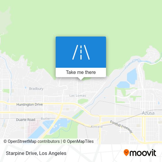 Mapa de Starpine Drive