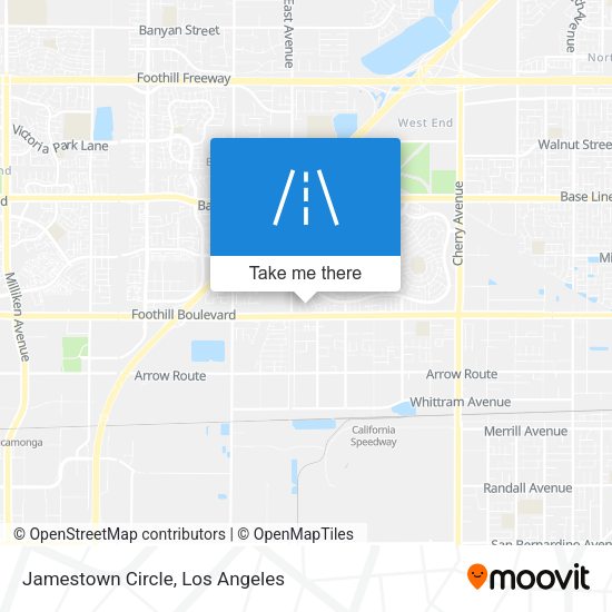 Mapa de Jamestown Circle