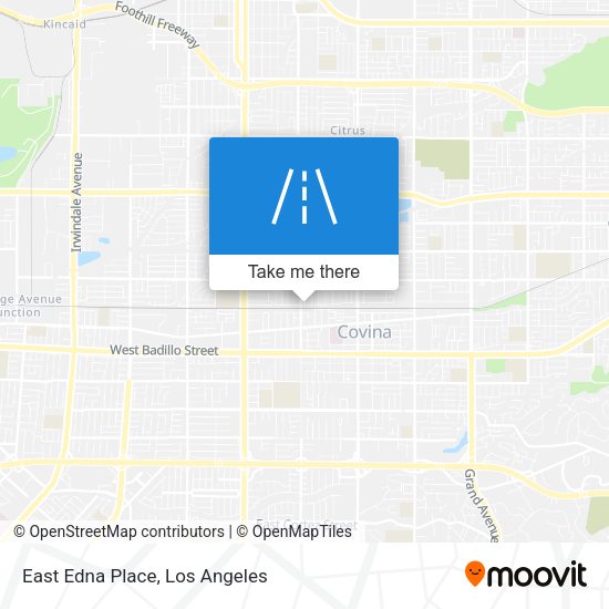 East Edna Place map