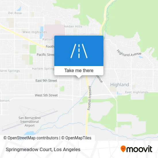 Springmeadow Court map