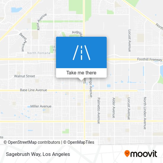 Mapa de Sagebrush Way