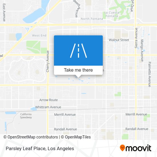 Parsley Leaf Place map