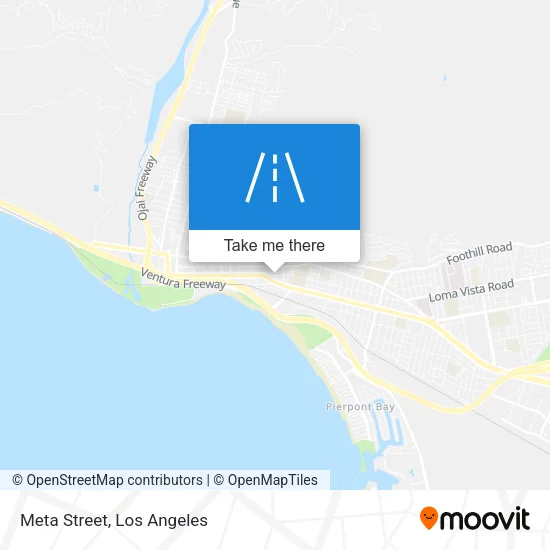 Meta Street map