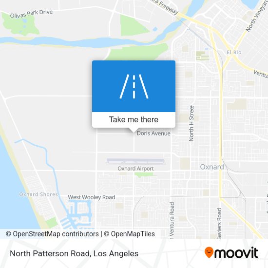North Patterson Road map