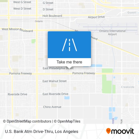 Mapa de U.S. Bank Atm Drive-Thru