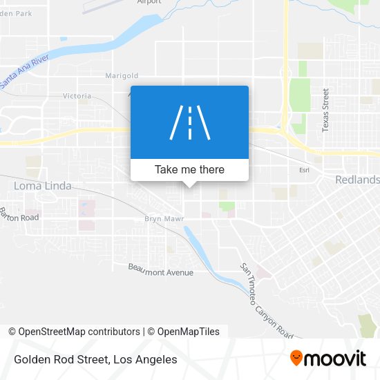 Golden Rod Street map