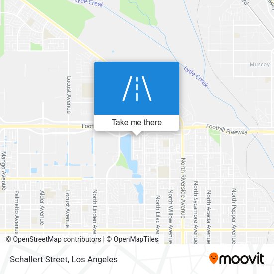Schallert Street map
