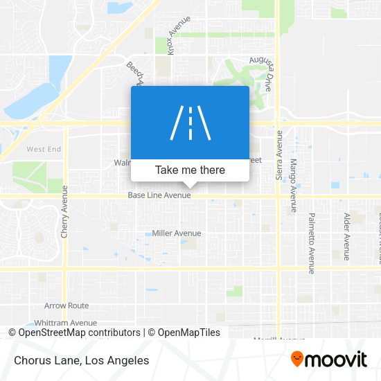 Chorus Lane map