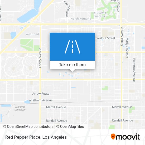 Mapa de Red Pepper Place