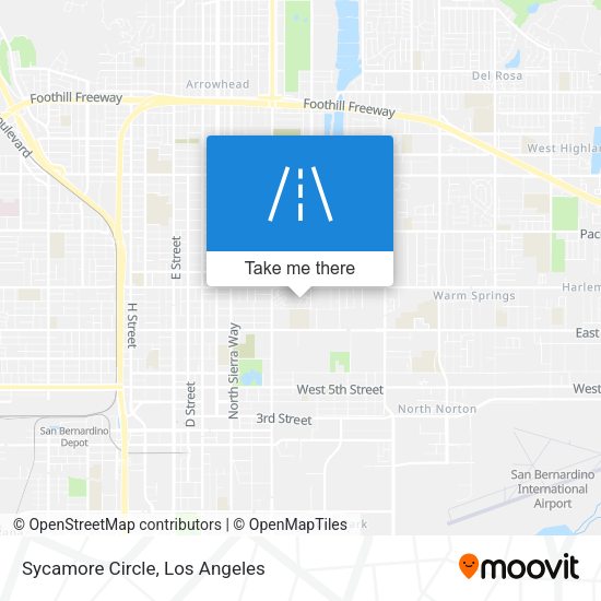 Mapa de Sycamore Circle