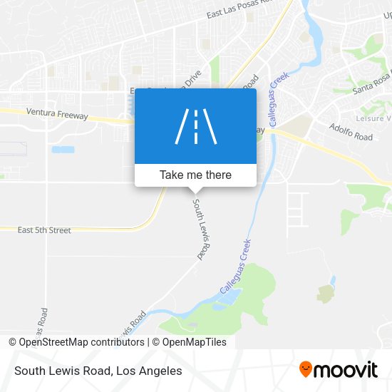 Mapa de South Lewis Road