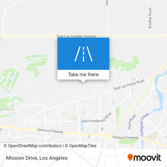 Mapa de Mission Drive