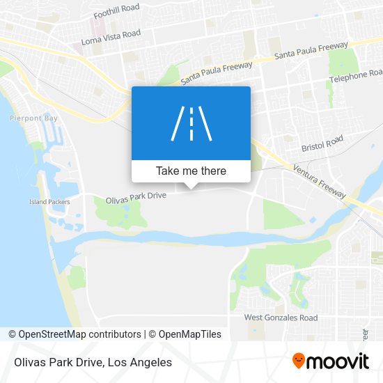 Mapa de Olivas Park Drive