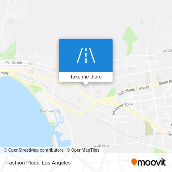 Mapa de Fashion Place
