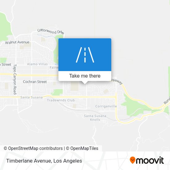 Mapa de Timberlane Avenue