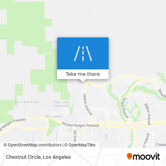 Mapa de Chestnut Circle
