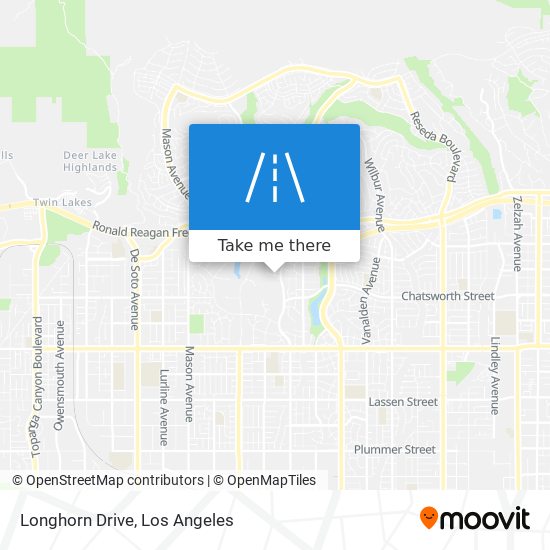 Mapa de Longhorn Drive
