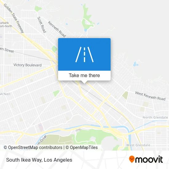 South Ikea Way map