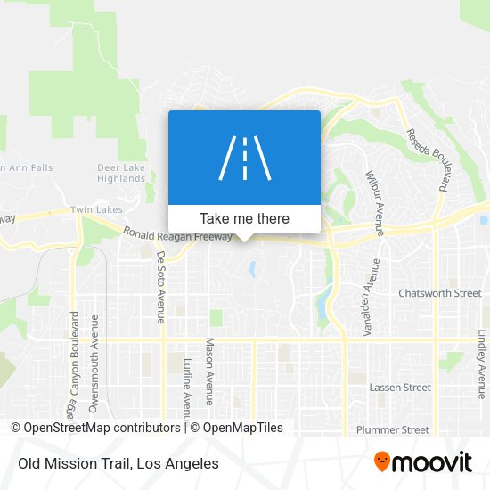 Old Mission Trail map