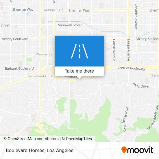 Mapa de Boulevard Homes