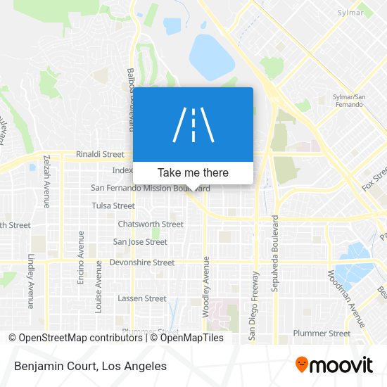 Benjamin Court map