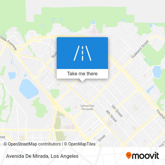 Avenida De Mirada map