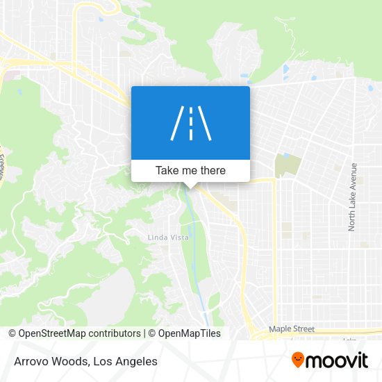 Mapa de Arrovo Woods