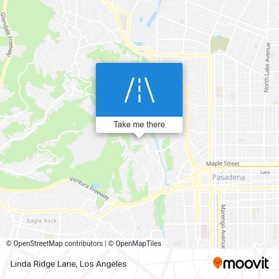 Linda Ridge Lane map