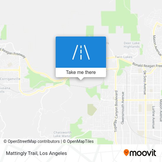 Mapa de Mattingly Trail
