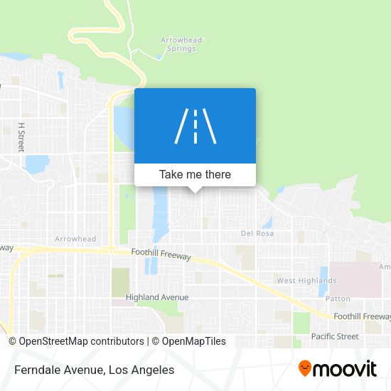 Mapa de Ferndale Avenue