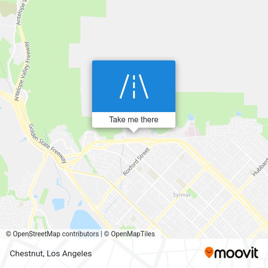 Mapa de Chestnut
