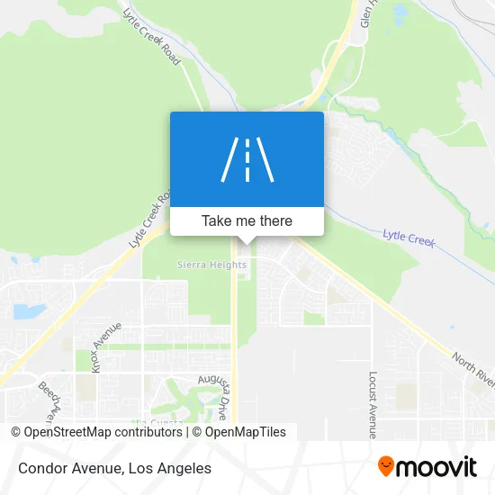 Mapa de Condor Avenue