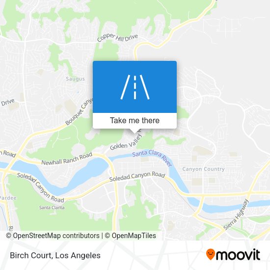 Mapa de Birch Court