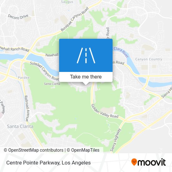 Centre Pointe Parkway map