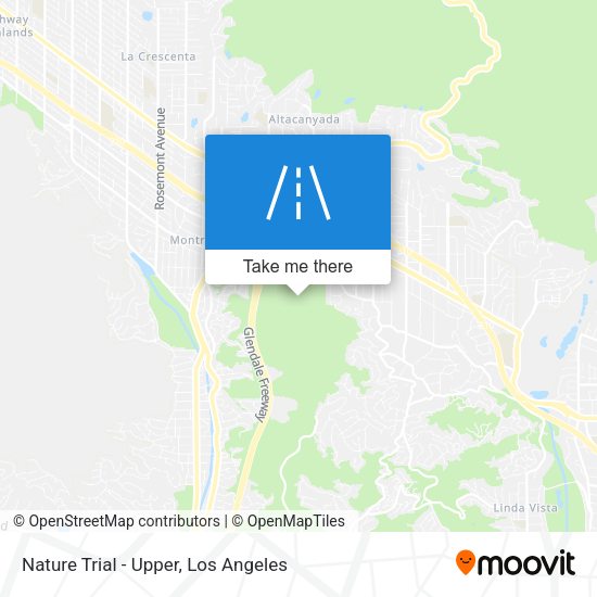 Mapa de Nature Trial - Upper